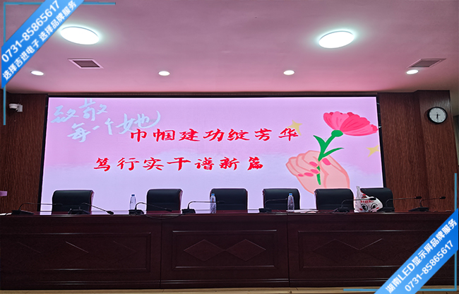 衡陽白沙洲工業(yè)園某學校報告廳LED顯示屏.jpg